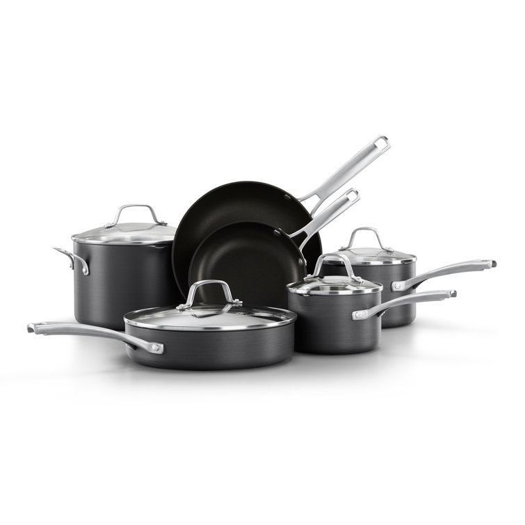 Calphalon 10-Piece Aluminum Non Stick Cookware Set & Reviews | Wayfair